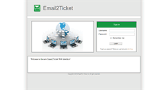 Desktop Screenshot of email2ticket.net