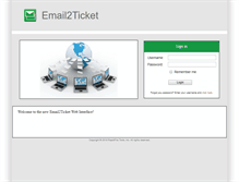 Tablet Screenshot of email2ticket.net